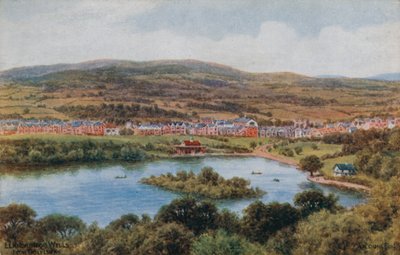Llandrindod Wells, depuis le terrain de golf - Alfred Robert Quinton