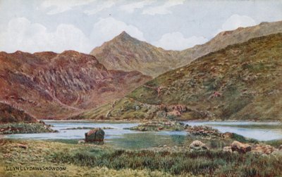 Llyn Llydaw et Snowdon - Alfred Robert Quinton