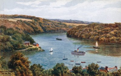 Ferry de Malpas sur la chute - Alfred Robert Quinton