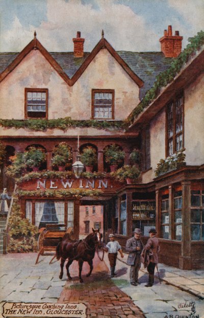 New Inn, Gloucester - Alfred Robert Quinton
