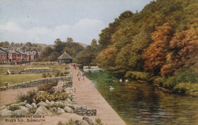 Nouvelle Promenade et Rivière Sid, Sidmouth - Alfred Robert Quinton