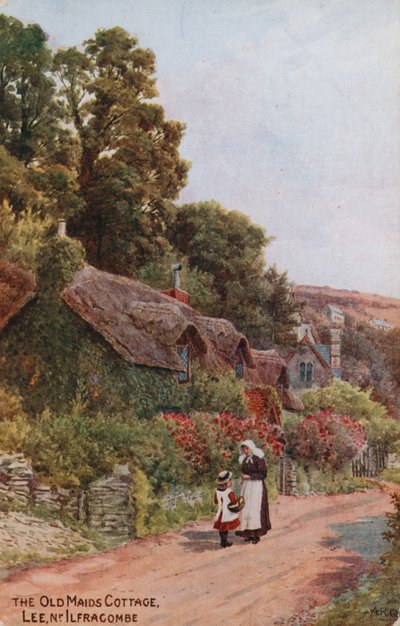 Cottage des vieilles filles, Lee, Ilfracombe - Alfred Robert Quinton