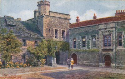 Cour extérieure, Winchester College - Alfred Robert Quinton