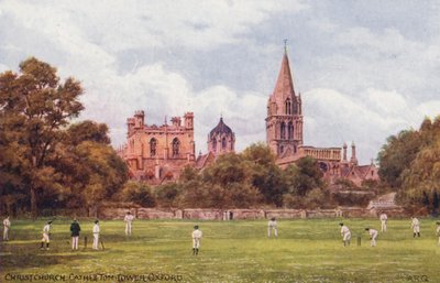 Oxford : Cathédrale de Christchurch et Tom Tower - Alfred Robert Quinton