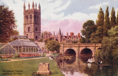 Oxford : Magdalen College et Bridge - Alfred Robert Quinton