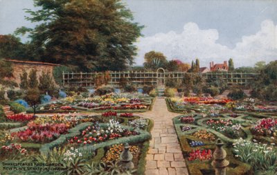 Le jardin noué de Shakespeare, New Place, Stratford-on-Avon - Alfred Robert Quinton
