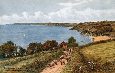 Start Bay et Blackpool Sands, de Stoke Fleming, S Devon - Alfred Robert Quinton