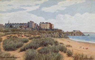Tenby, depuis The Burrows - Alfred Robert Quinton