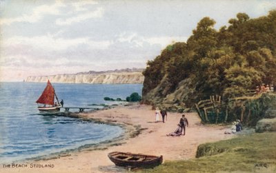 La plage, Studland - Alfred Robert Quinton