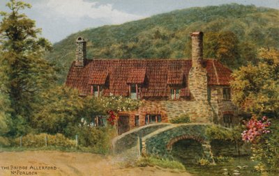 Le pont, Allerford, près de Porlock - Alfred Robert Quinton