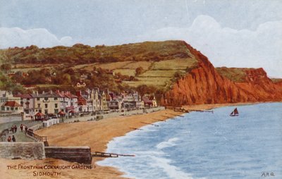 La Façade depuis les jardins de Connaught, Sidmouth - Alfred Robert Quinton