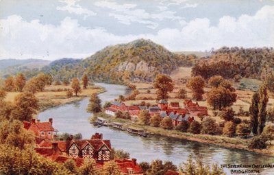 La Severn, depuis Castle Walk, Bridgnorth - Alfred Robert Quinton