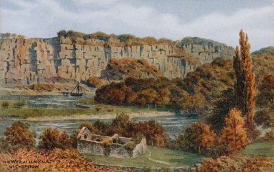 La Wye à Llancault, près de Chepstow - Alfred Robert Quinton