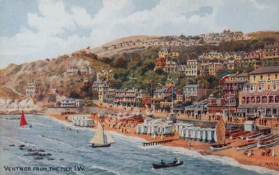 Ventnor depuis le quai, Île de Wight - Alfred Robert Quinton