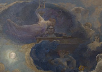 Poésie - Drame (plafond latéral) - Alfred Roll