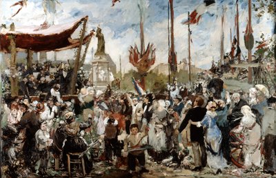 Le 14 juillet 1880, fin 19e début 20e siècle - Alfred Roll