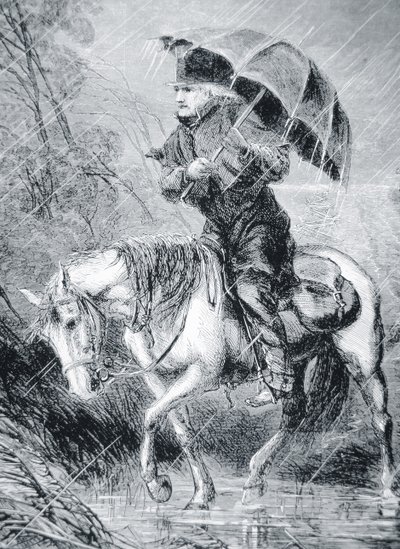 Le Cavalier du Circuit - Alfred Rudolph (after) Waud