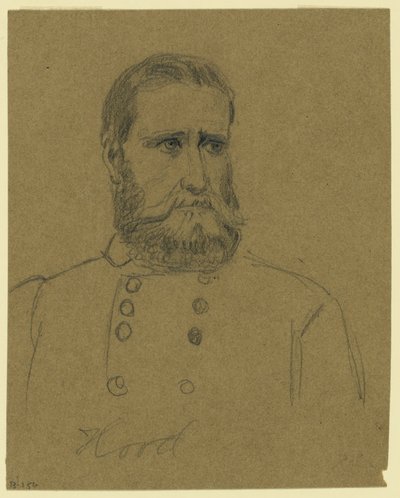 Général confédéré John Bell Hood - Alfred Rudolph Waud