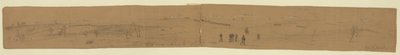 Travaux rebelles sur les hauteurs de Centerville - Alfred Rudolph Waud