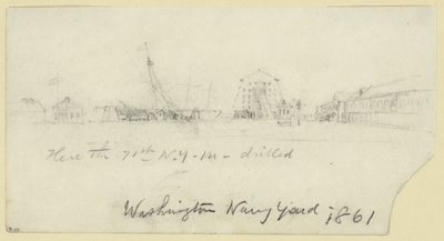 Chantier naval de Washington - Alfred Rudolph Waud