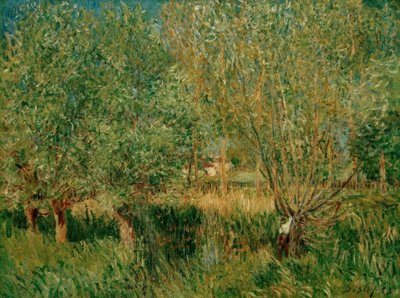 A.Sisley, Saules au bord de l