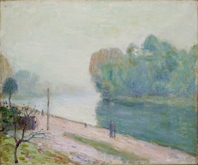 Un méandre de la rivière Loing - Alfred Sisley
