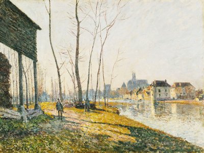 Matin de février à Moret-sur-Loing, 1881 - Alfred Sisley