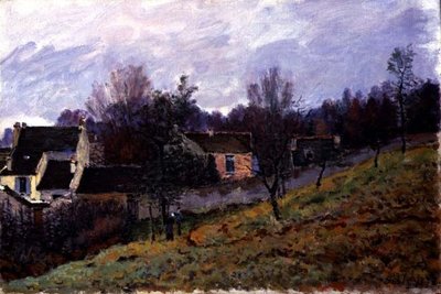 Automne à Louveciennes - Alfred Sisley