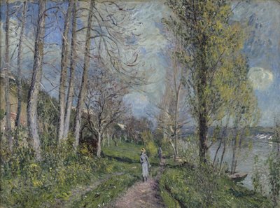 Rives de la Seine, vers 1880-81 - Alfred Sisley