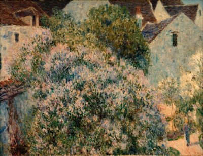 Le lilas dans mon jardin - Alfred Sisley