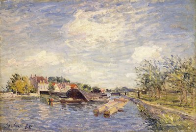 Bords du Loing, 1885 - Alfred Sisley