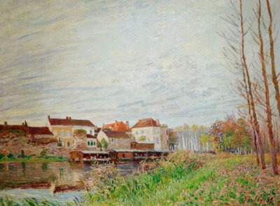 Une soirée à Moret, fin octobre - Alfred Sisley