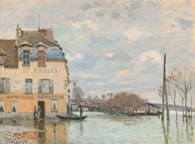 Inondation à Port-Marly - Alfred Sisley