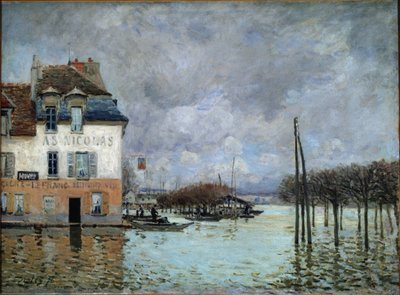Inondation à Port-Marly - Alfred Sisley