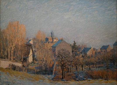 Matin givré à Louveciennes, 1873 - Alfred Sisley