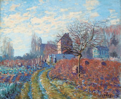 Gelee Blanche - Été de la Saint-Martin, 1874 - Alfred Sisley