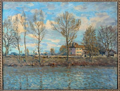 Île de la Grande Jatte; Neuilly-sur-Seine - Alfred Sisley