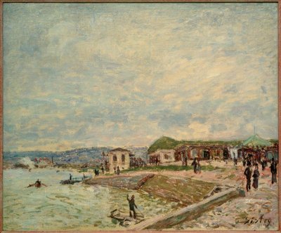 La Seine au Point-du-Jour - Alfred Sisley