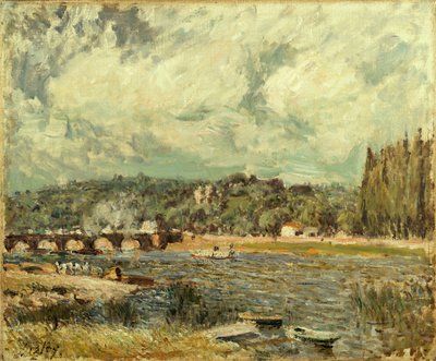 Le Pont de Sèvres - Alfred Sisley