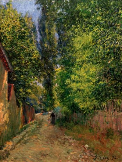 Les Environs de Louveciennes - Alfred Sisley