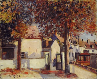 Moret-sur-Loing (Rue de Fosses) - Alfred Sisley