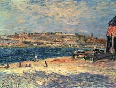 Rives de la rivière à Saint-Mammès - Alfred Sisley