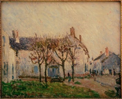 Rue à Moret-sur-Loing - Alfred Sisley