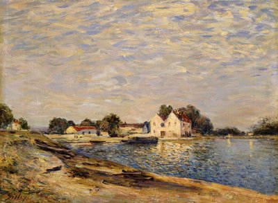 Saint-Mammès, les bords du Loing - Alfred Sisley