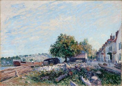 Saint-Mammès. Matin, 1884 - Alfred Sisley