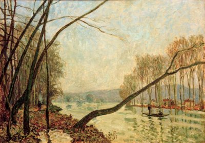 Rives de la Seine en automne - Alfred Sisley