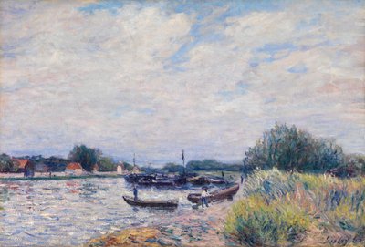 Le Loing à Saint-Mammès, c.1859-99 - Alfred Sisley