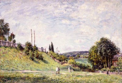 La Pente près du chemin de fer à Sèvres, 1879 - Alfred Sisley