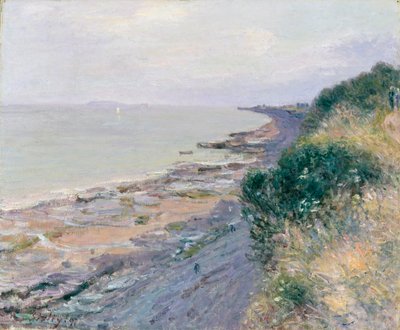 La falaise à Penarth, soir, marée basse, 1897 - Alfred Sisley