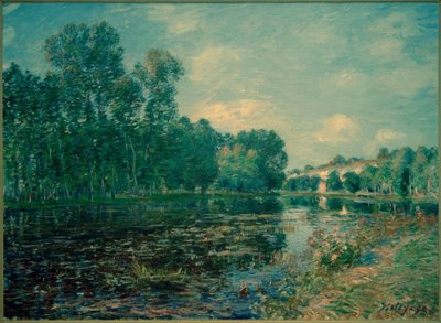 Tournant du Loing en été - Alfred Sisley